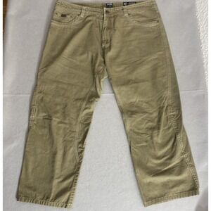 Kuhl Mens Pants Mens 38x26 Outkast Patina Dye Cotton Canvas Hiking Outdoor Beige